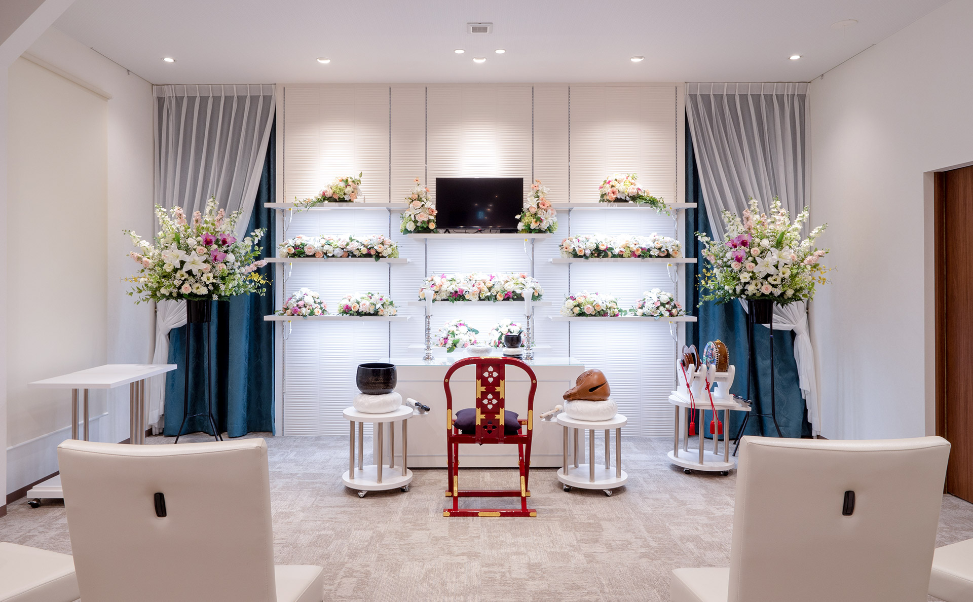 家族葬邸宅みつわ稲里中央店の式場写真