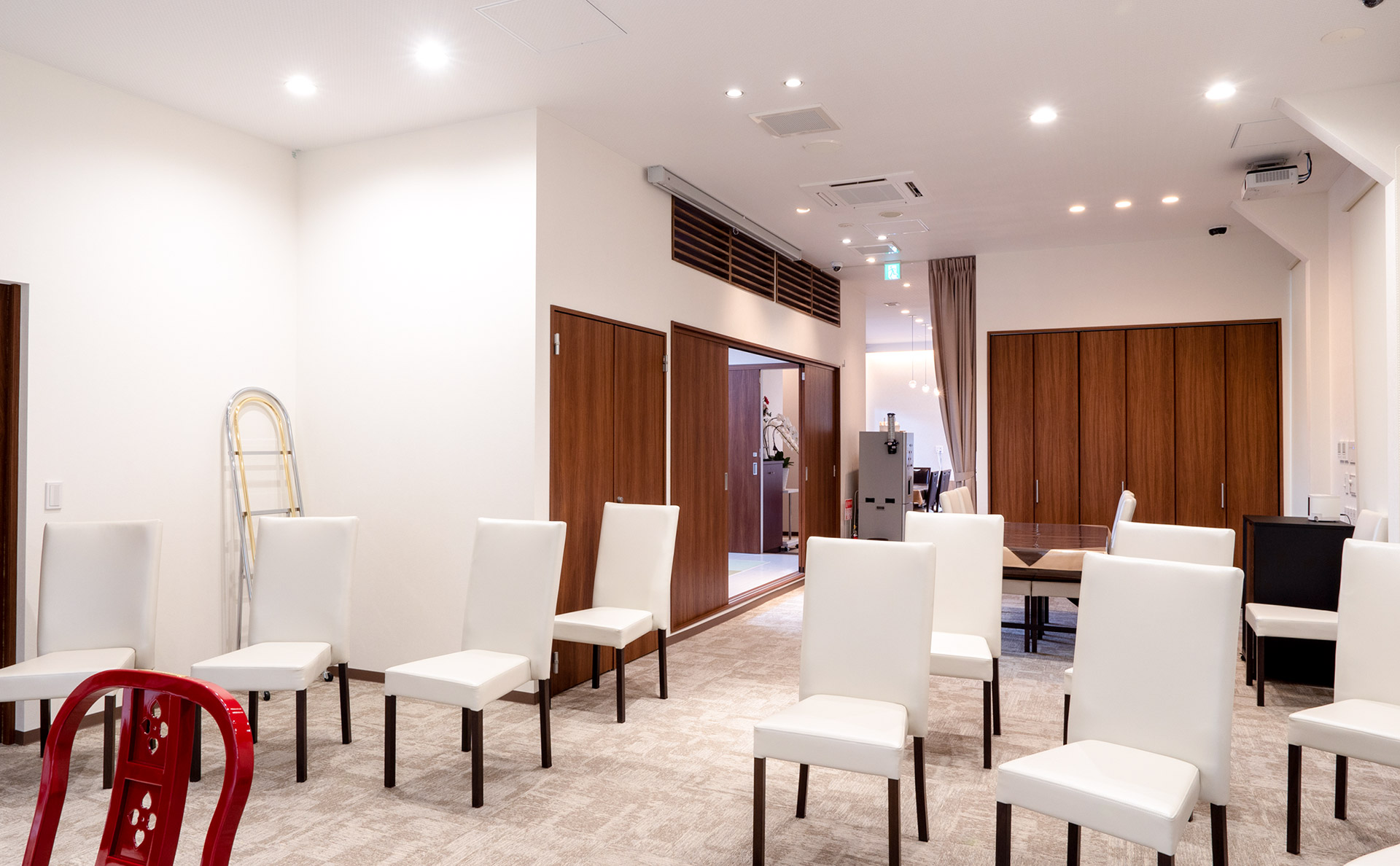 家族葬邸宅みつわ稲里中央店の式場写真