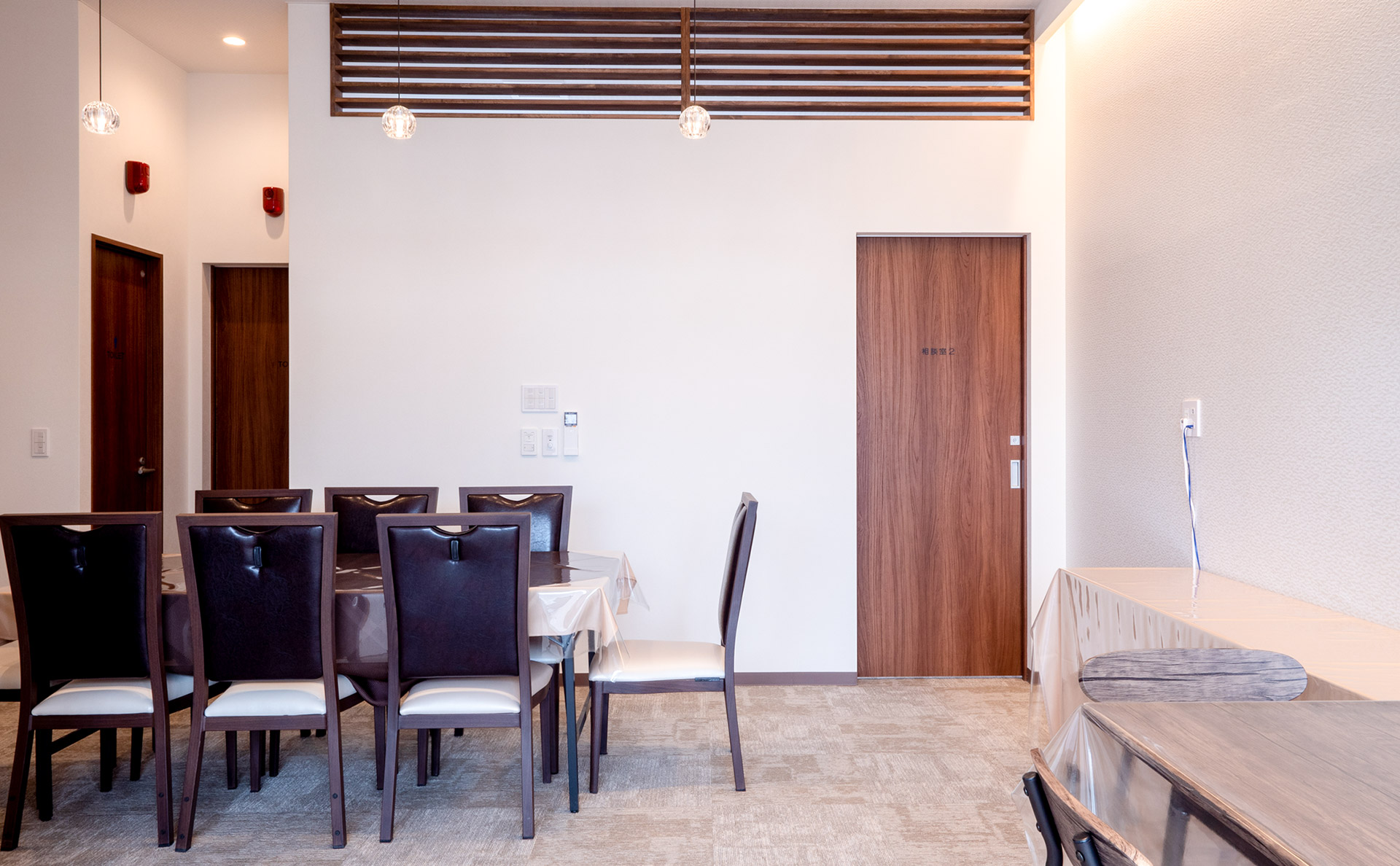 家族葬邸宅みつわ稲里中央店の式場写真