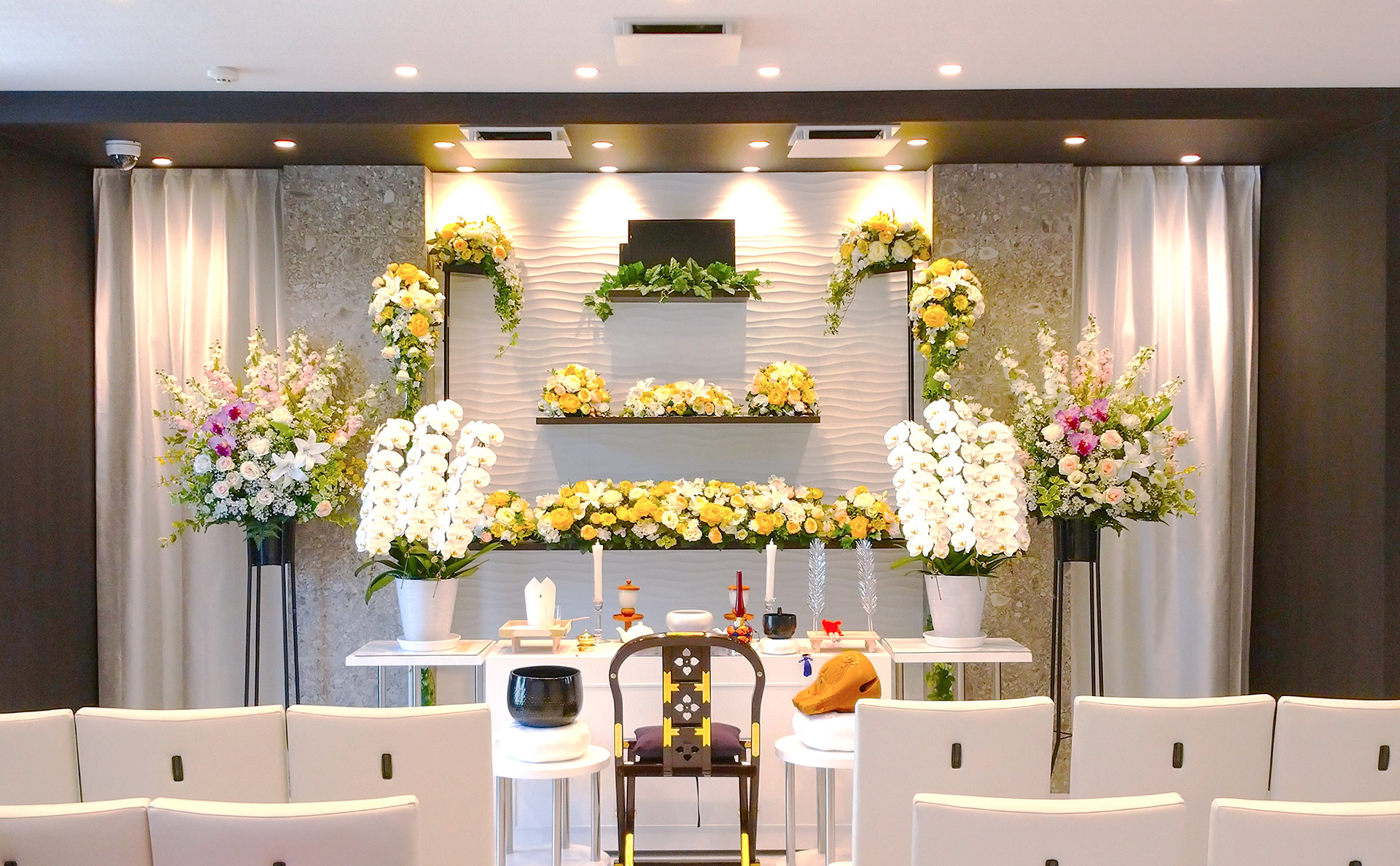 家族葬邸宅みつわ御影長土呂店の式場写真