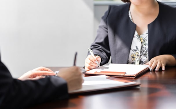 事後相談の様子